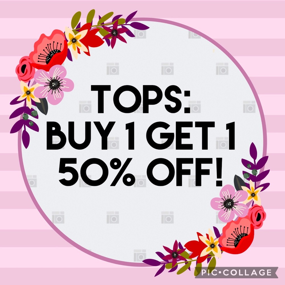 Sale on Tops! 🌻